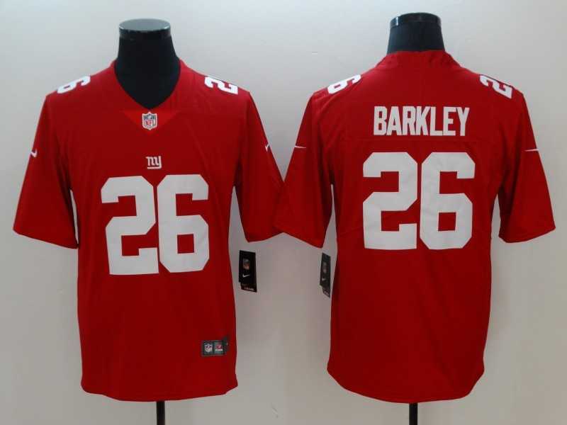 Nike Giants 26 Saquon Barkley Red Inverted Legend Limited Jersey,We sell and wholesale Nike Giants 26 Saquon Barkley Red Inverted Legend Limited Jersey on line form chian!